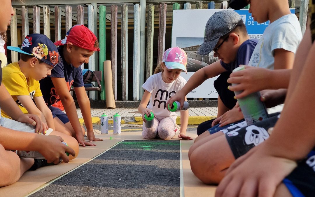 Tactical urbanism for traffic calming