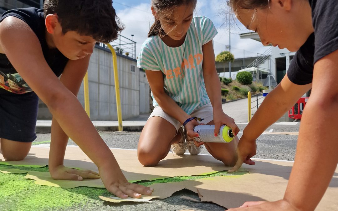 Protagonist participation for traffic calming, shadows