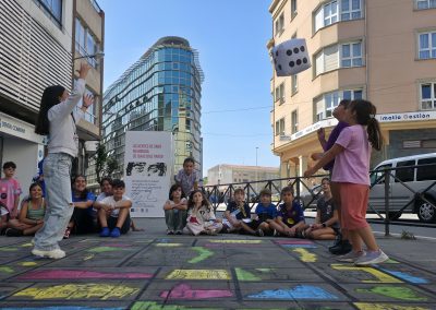 A vila como taboleiro de xogo