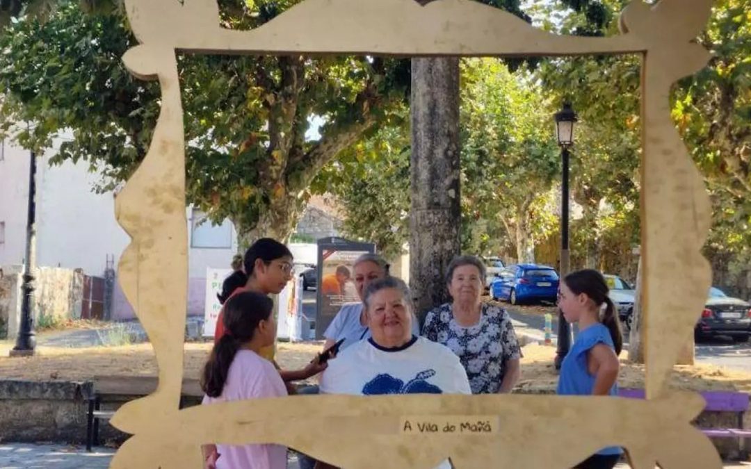 Carballeda de Avia invites children to design their village of the future.